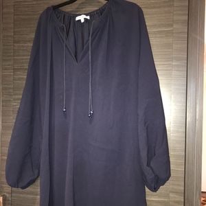 Elizabeth and James Navy Blue Blouse